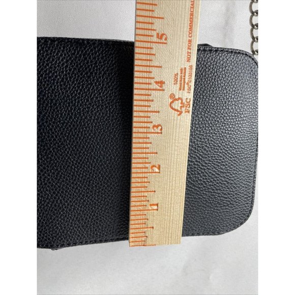 NINE WEST Black Leather, Shoulder, cross body handbag. - Picture 7 of 7